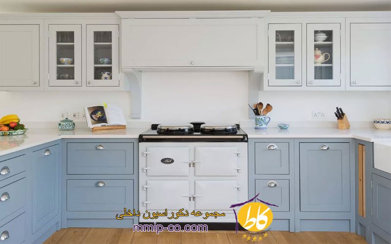 5 ایده زیبا برای استفاده از کابینت آشپزخانه آبی