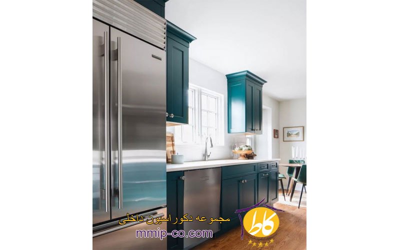 5 ایده از به کار بردن رنگ سبز در کابینت آشپزخانه