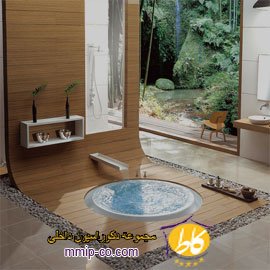 طراحی حمام به سبک ژاپنی