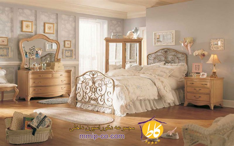10 ایده آنتیک اتاق خواب با طرح های کلاسیک قدیمی