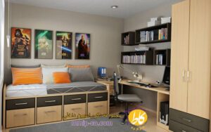 10 ایده برای طراحی یک اتاق خواب کوچک