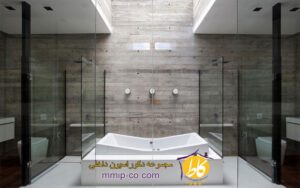 9 ایده الهام بخش برای طراحی داخلی حمام مدرن