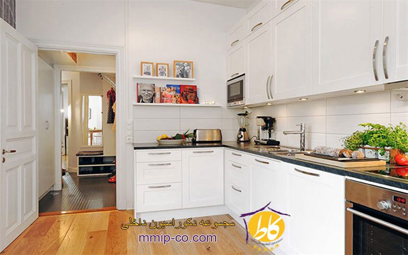 8 طرح آشپزخانه کوچک با فضای کم
