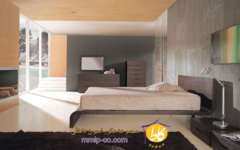 طراحی داخلی اتاق خواب به سبک مدرن