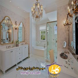 11 طرح آینه برای زیباتر کردن حمام