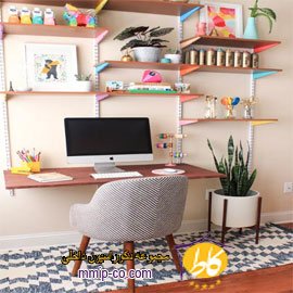 ۷ روش برای ایجاد یک دفتر کار خانگی شیک و کوچک
