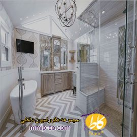 7 نمونه زیبا از طراحی داخلی حمام